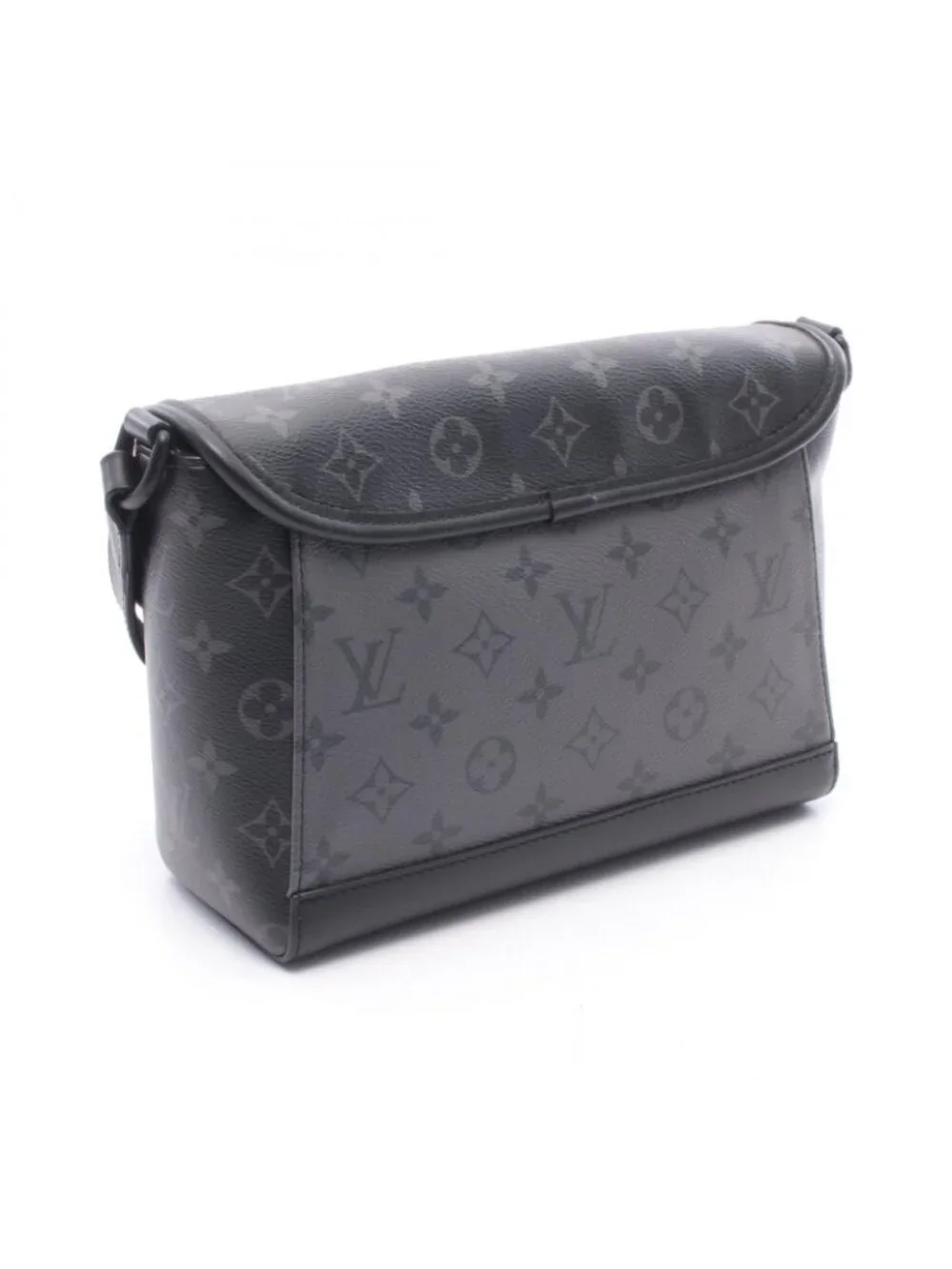 Louis Vuitton Shoulder Bag Pulse Messenger Canvas Leather